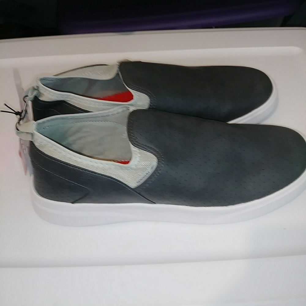 Speedo Starboard Men's Water Slip-on Shoe Gray Size S 7/8